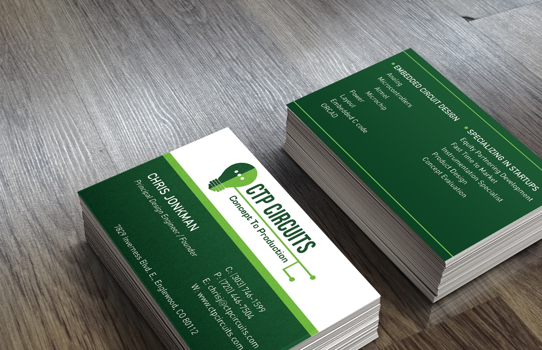 CTP Circuits Business Cards